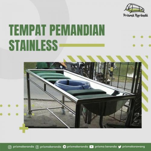 Tempat pemandian jenazah Stainless di karawang